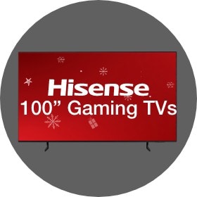 Big Savings 100 Inch Hisense Gaming TVs